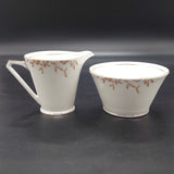 Bell China - Yellow, Green, and Pink Flowers - 21-piece Tea Set