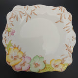 Bell China - Yellow, Green, and Pink Flowers - 21-piece Tea Set