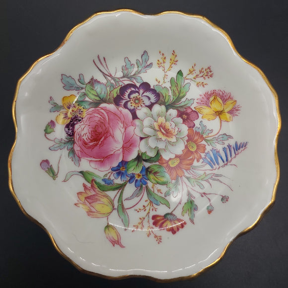 Royal Crown Derby - Floral Spray - Condiment/Trinket Dish