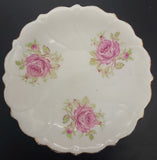 Adderley - Pink Roses - Condiment/Trinket Round Dish
