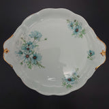 Royal Albert - Blue Marguerite Daisies on Blue - Cake Plate
