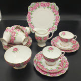 Royal Standard - Rose of Sharon - 21-piece Tea Set
