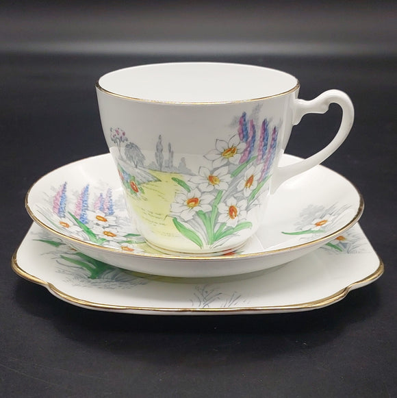 Colclough, H J - Garden Flowers - Trio