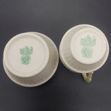 Belleek - Cleary - Milk Jug and Sugar Bowl