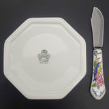 Aynsley - Pembroke - Butter Dish and Knife Set