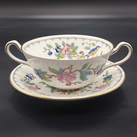 Aynsley - Pembroke - Soup Bowl and Saucer