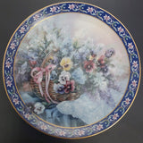 Lena Liu's Basket Bouquets: Pansies - Display Plate