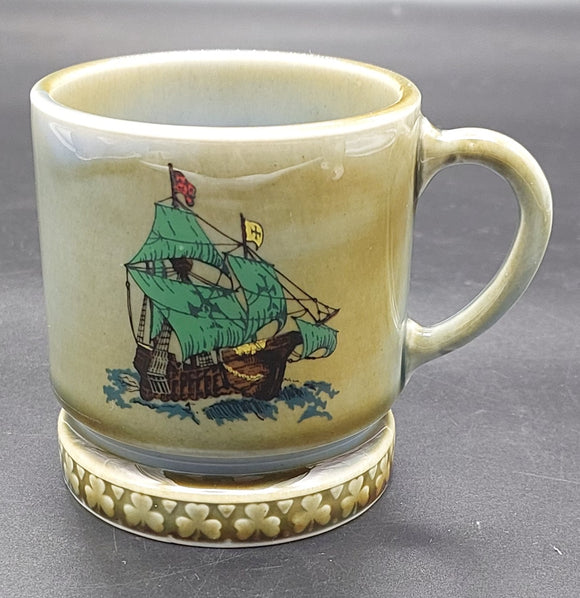 Wade Ireland - Shamrocks, Sailing Ship - Cup