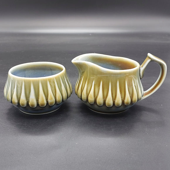 Wade Ireland - Teardrop - Milk Jug and Sugar Bowl