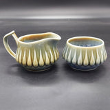 Wade Ireland - Teardrop - Milk Jug and Sugar Bowl