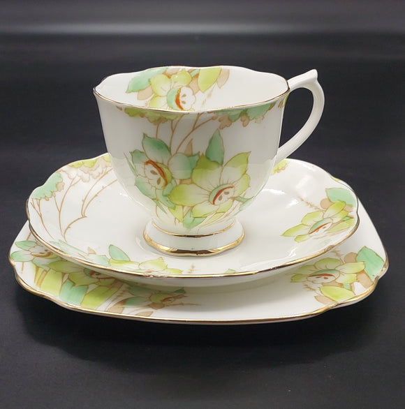 Royal Albert - Daffodil, Green - Trio
