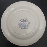 British Anchor - Country Cottage, Blue - Salad Plate