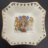 English-made - Queen Elizabeth II Coronation - Square Dish