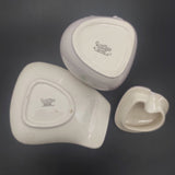 Carlton Ware - Convolvulus, Purple - Lidded Preserve Pot on Tray