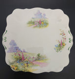 Bell China - Meadowside - Cake Plate