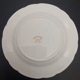 Harrowby - Pink and Yellow Roses on Yellow - Side Plate