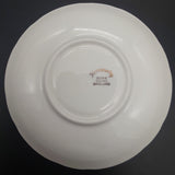 Harrowby - Pink and Yellow Roses on Yellow - Saucer