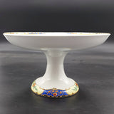 Sarreguemines - Floral Band - Footed Dish