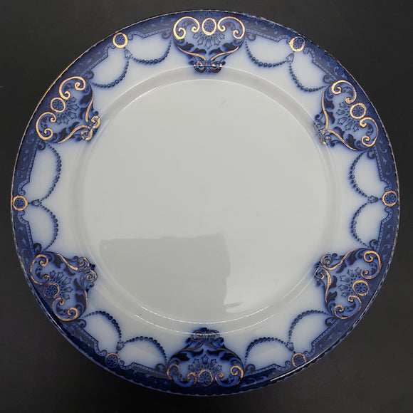Simpsons Soho - Toronto, Flow Blue - Luncheon Plate