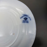 Simpsons Soho - Toronto, Flow Blue - Luncheon Plate