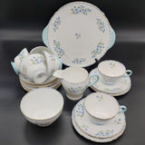 Shelley - Blue Rock - 21-piece Tea Set