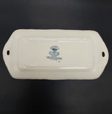 Mason's - Fruit Basket, Blue - Sandwich Tray