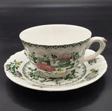 Crown Ducal - Chinese Garden - 18-piece Tea/Coffee Set