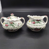 Crown Ducal - Chinese Garden - 18-piece Tea/Coffee Set