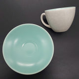 Poole - C57 Ice Green and Seagull - Demitasse Duo