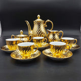 St Kilda, Australia - 22 Ct Gold - Coffee Set