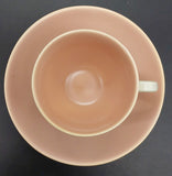 Poole - C97 Peach Bloom and Seagull - Demitasse Duo