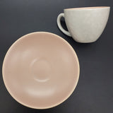 Poole - C97 Peach Bloom and Seagull - Demitasse Duo