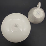 Poole - C97 Peach Bloom and Seagull - Demitasse Duo