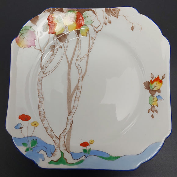 Shelley - Tree with Colourful Leaves, 11719 - Side Plate