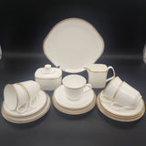 Royal Doulton - Gold Concord, H5049 - 20-piece Tea Set