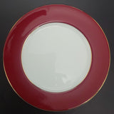 Queen Anne - Maroon and White - Tea for Two