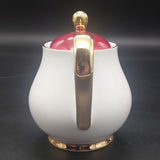 Queen Anne - Maroon and White - Tea for Two