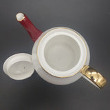 Queen Anne - Maroon and White - Tea for Two