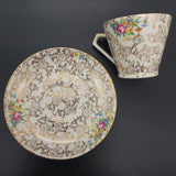 Lord Nelson - Gold Filigree and Colourful Flowers, 2528 - Trio