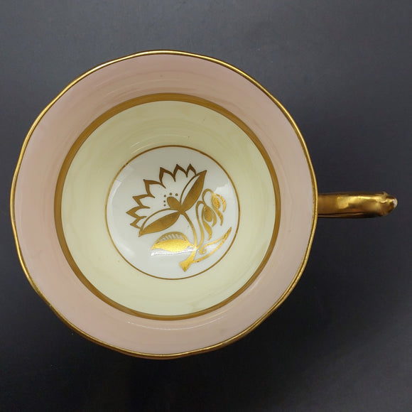 Royal Albert - Gold Flower, Pink Band - Cup