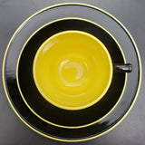 Villeroy & Boch - Biarritz, Yellow and Black - Tea Set with Teapot