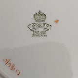 Aynsley - Fern Fronds, Yellow Band - 20-piece Tea Set