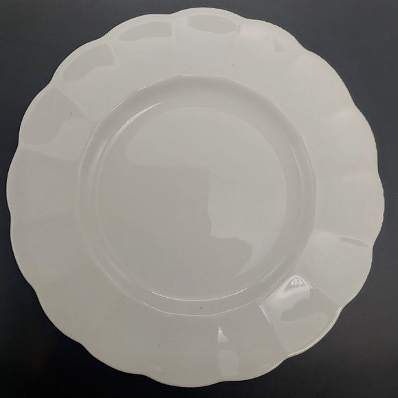 Tuscan - White with Petal-shaped Rim - Side Plate