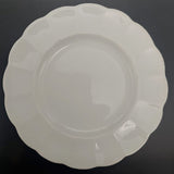 Tuscan - White with Petal-shaped Rim - Trio