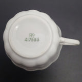 Tuscan - White with Petal-shaped Rim - Trio