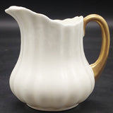 Royal Doulton - White Ribbed - Milk Jug