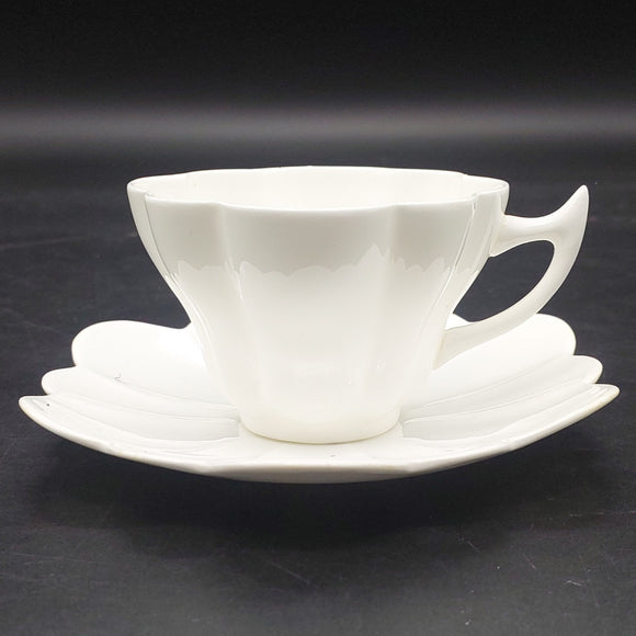 Shelley - White - Snowdrop-shaped Duo