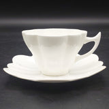 Shelley - White - Snowdrop-shaped Duo