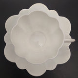 Shelley - White - Snowdrop-shaped Duo