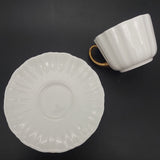Royal Doulton - White Ribbed - Duo